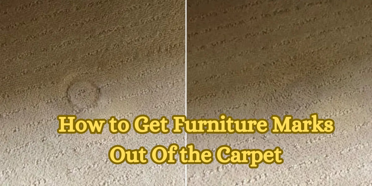 How to Get Furniture Marks Out Of the Carpet