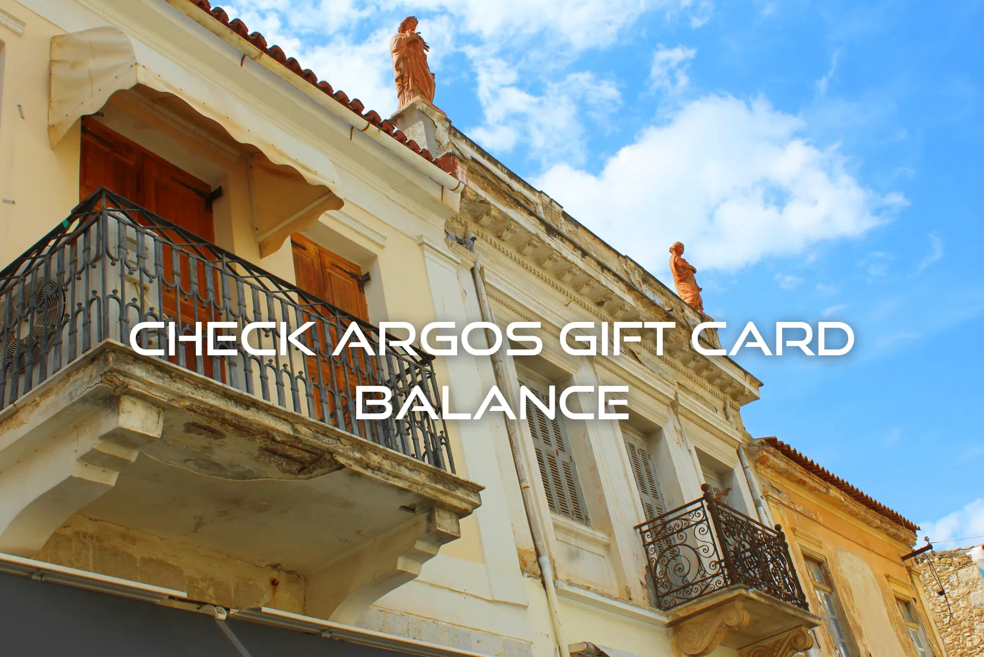 check argos gift card balance
