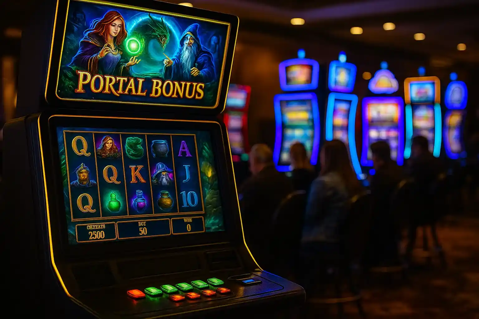 What are Portal Bonus Features in Fantasy-Themed Slots