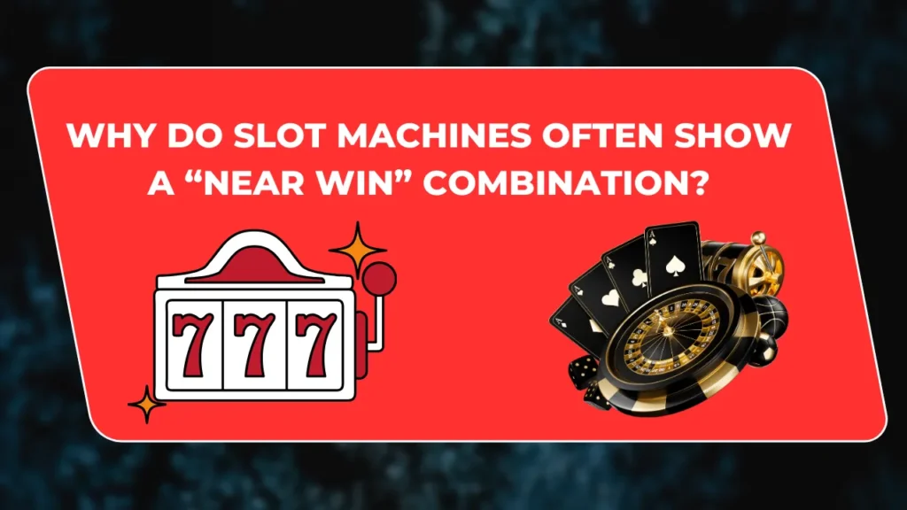 Why Do Slot Machines Often Show a “Near Win” Combination?