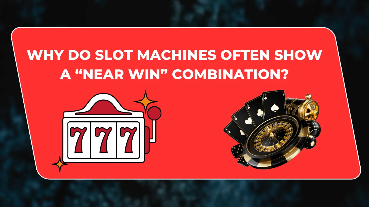 Why Do Slot Machines Often Show a “Near Win” Combination?