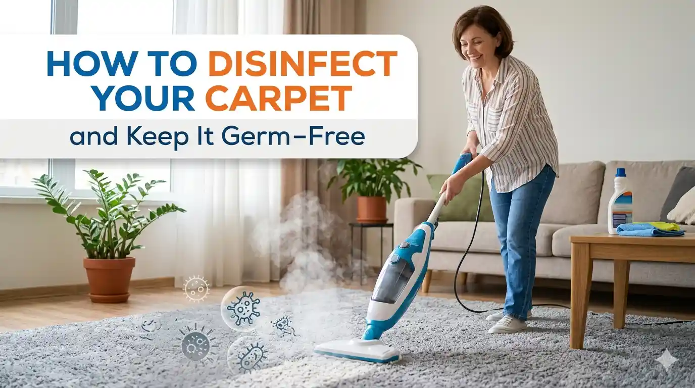 How to Disinfect Your Carpet and Keep It Germ-Free